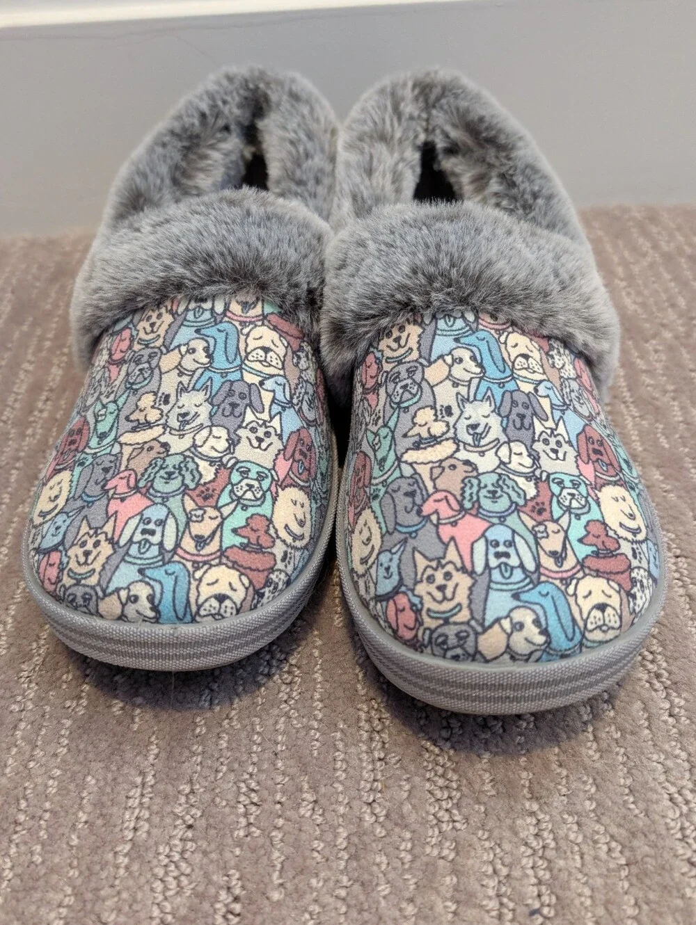 Bob's from Skechers Dog Print Slipper - Picture 2 of 7
